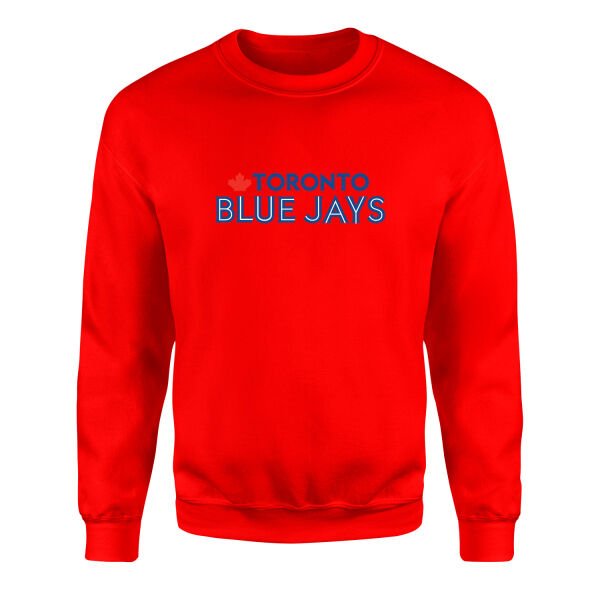 Toronto Blue Jays Sweatshirt S - Kırmızı