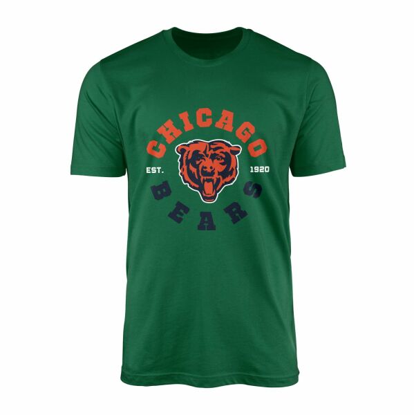 Da Bears Chicago BEARS Tişört XL - Nefti Yeşili
