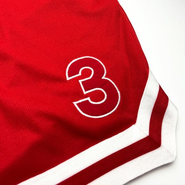 Philadelphia Phillies #3 Kırmızı Spor Şortu