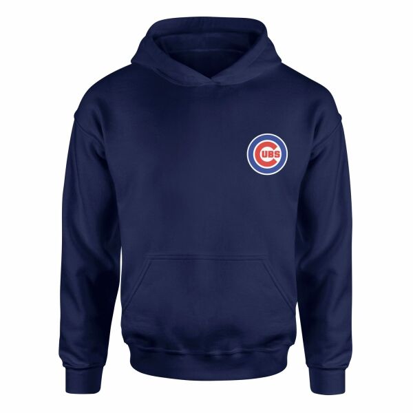 Chicago Cubs Hoodie S - İndigo Mavisi