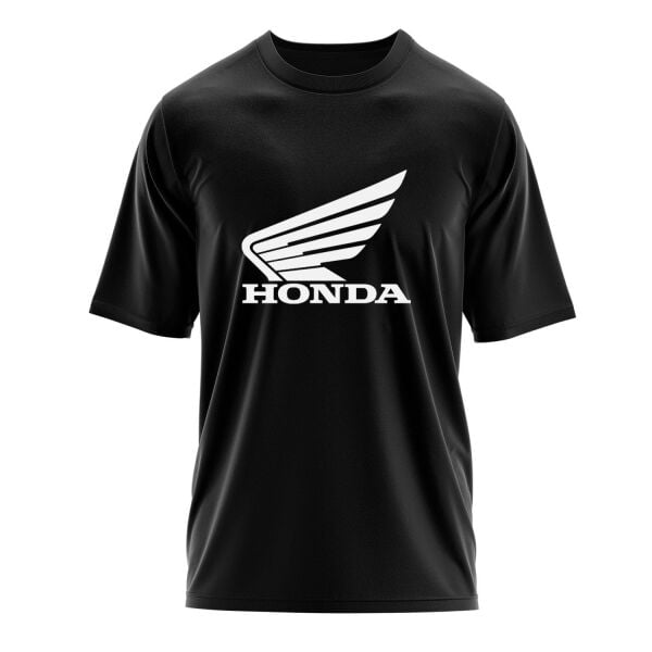 Honda W Oversize Tişört XL - Siyah | OUTLET
