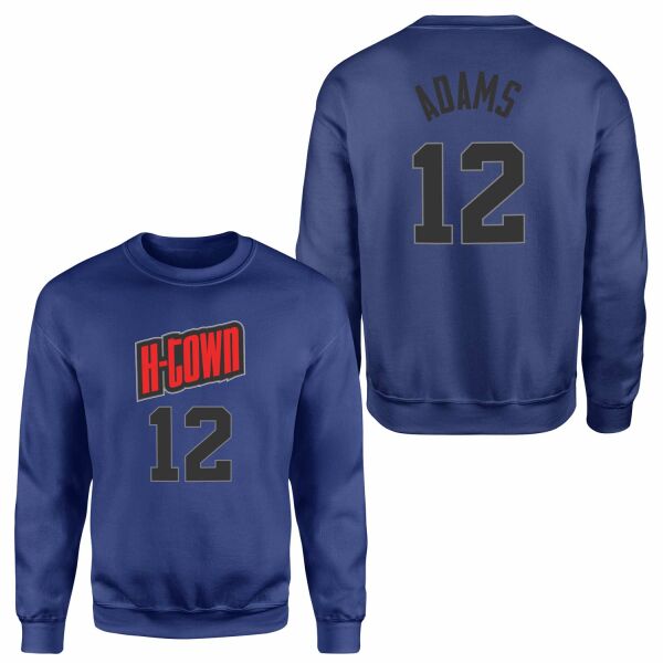 Steven Adams 12 City Edition Forma Sweatshirt XL - İndigo Mavisi