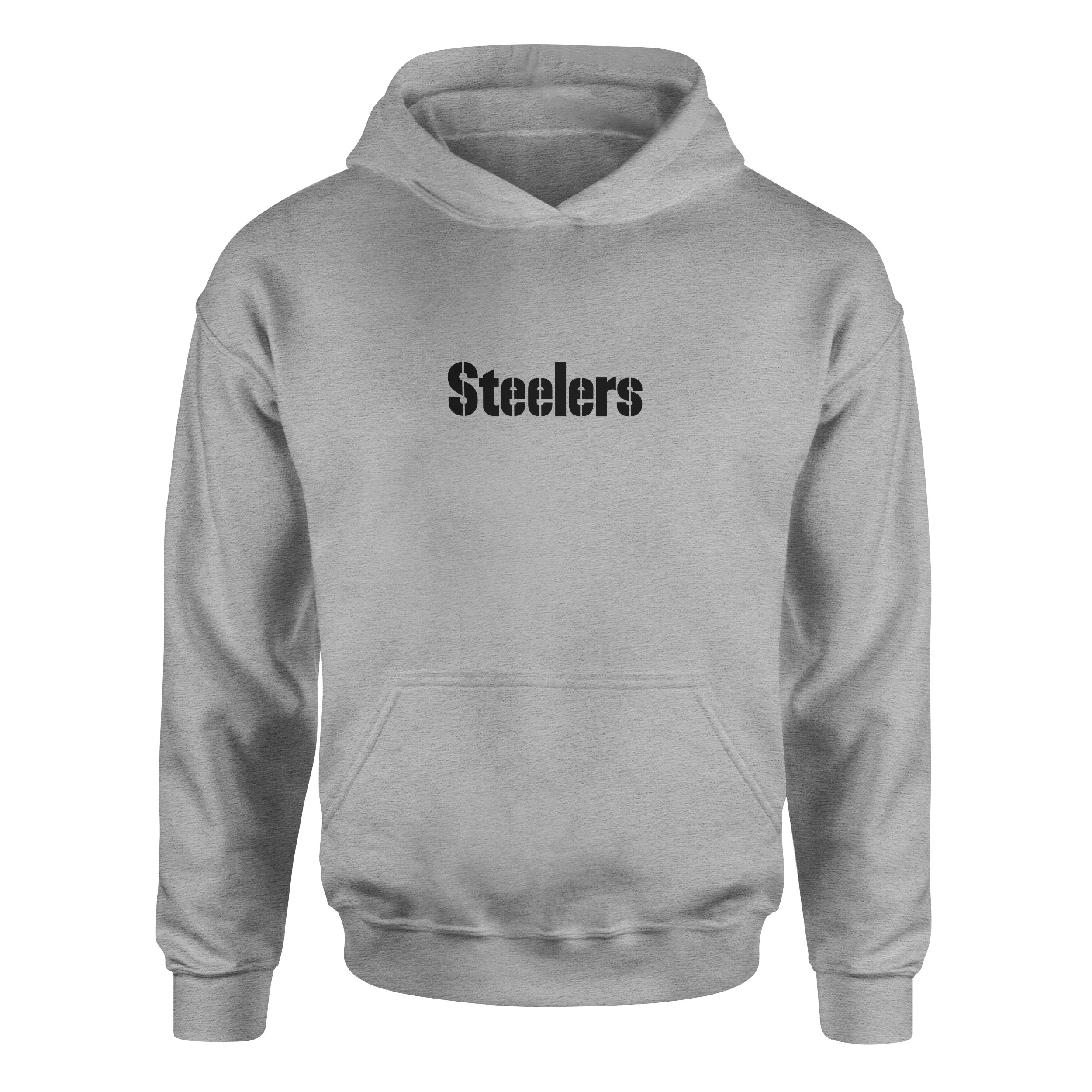PGH STEELERS Iconic Hoodie M - Gri