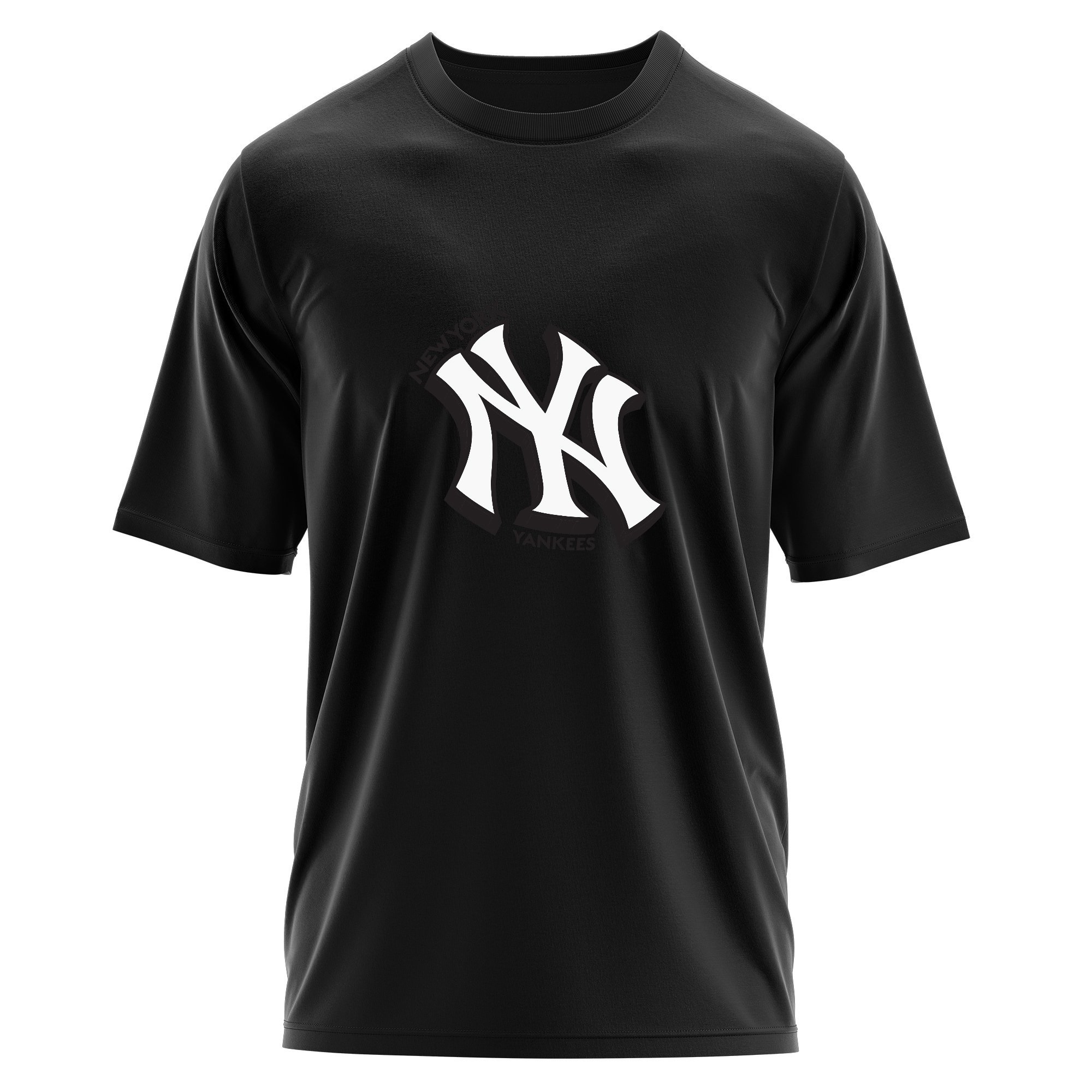 NY Yankees Third Dimension Oversize Tişört