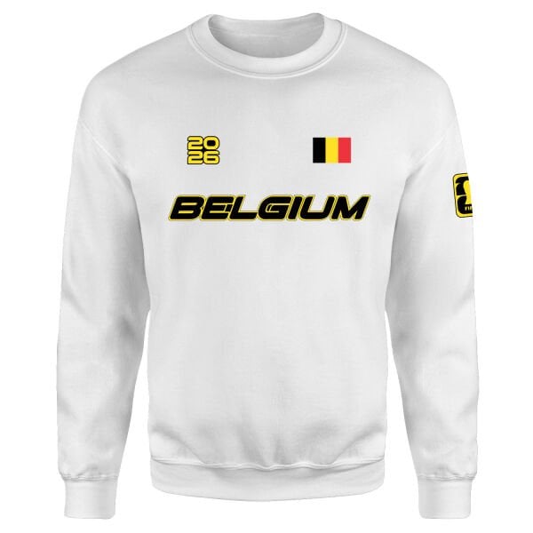 Belçika 2026 Sweatshirt XL - Beyaz