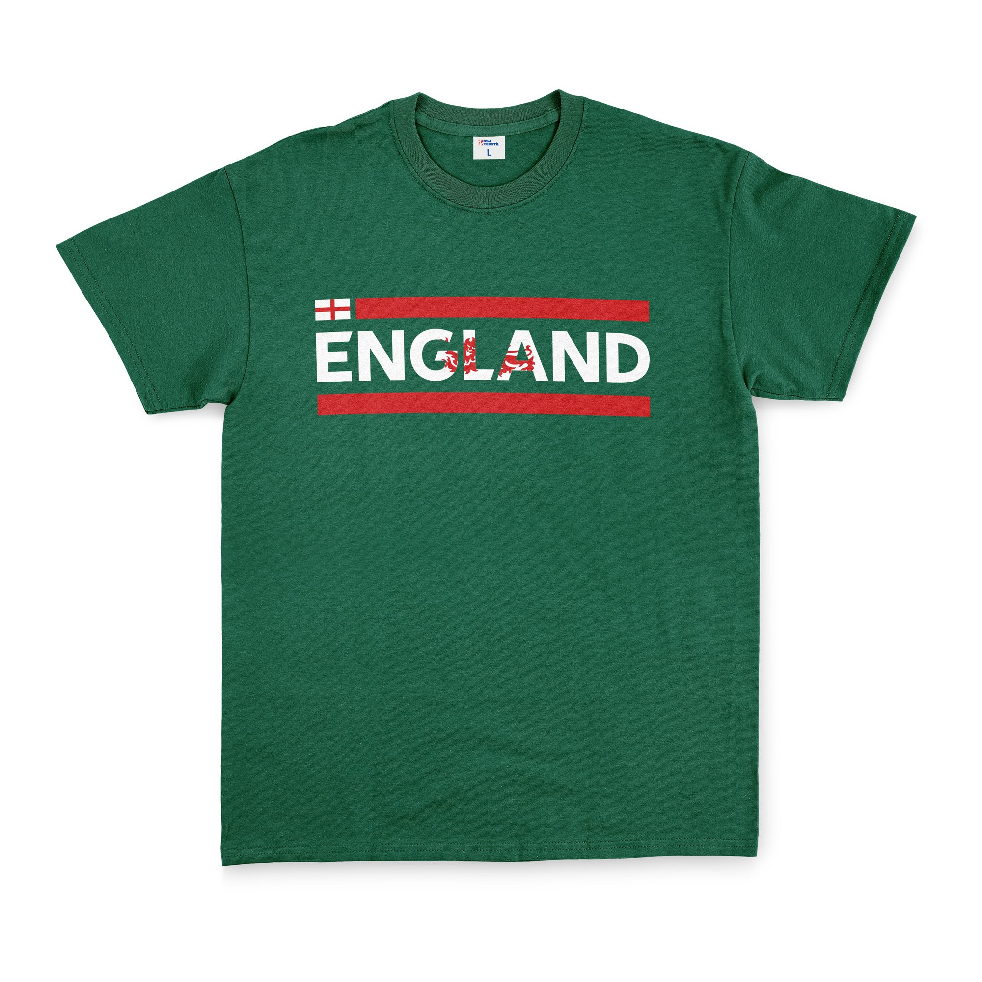 England Tişört M - Nefti Yeşili