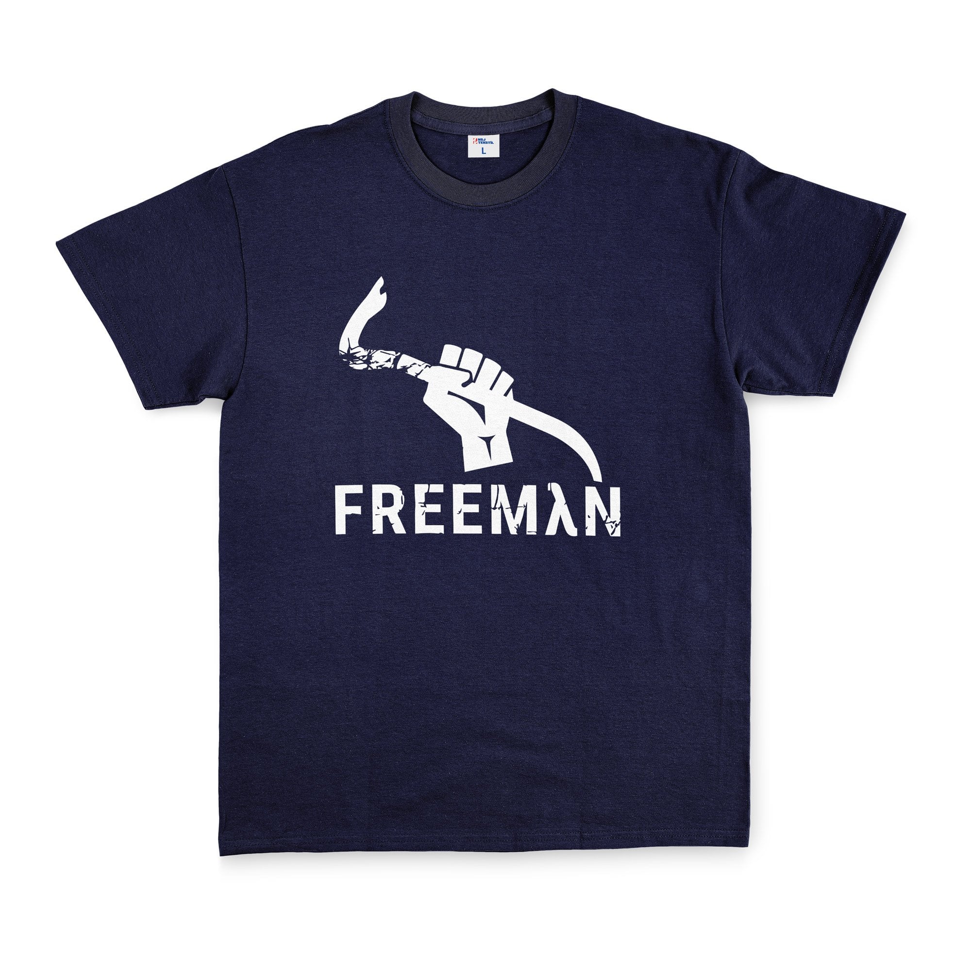 Gordon FREEMAN Crowbar Tişört M - İndigo Mavisi