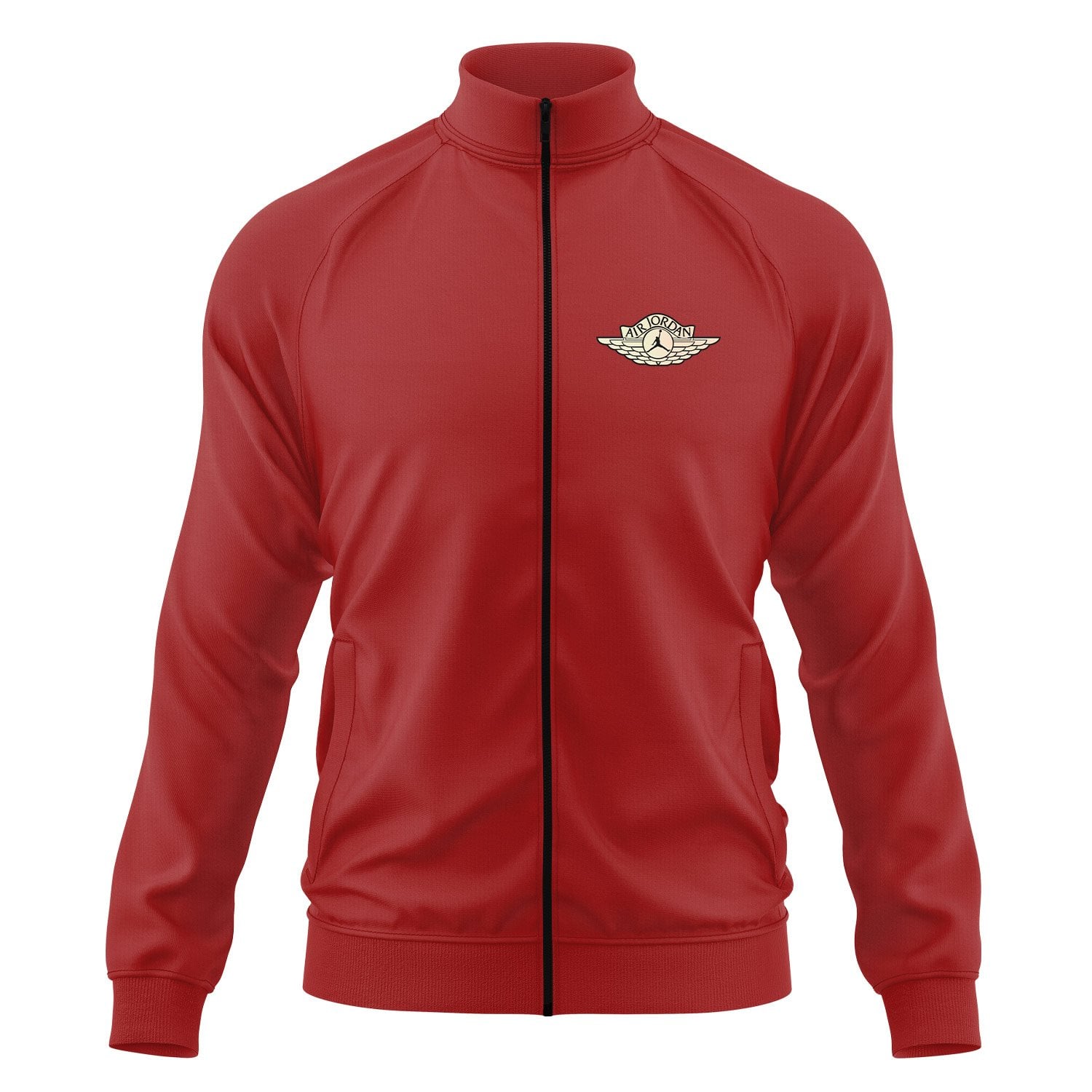 Air Jordan Wings | Creamy Fermuarlı Sweatshirt XXL - Kırmızı
