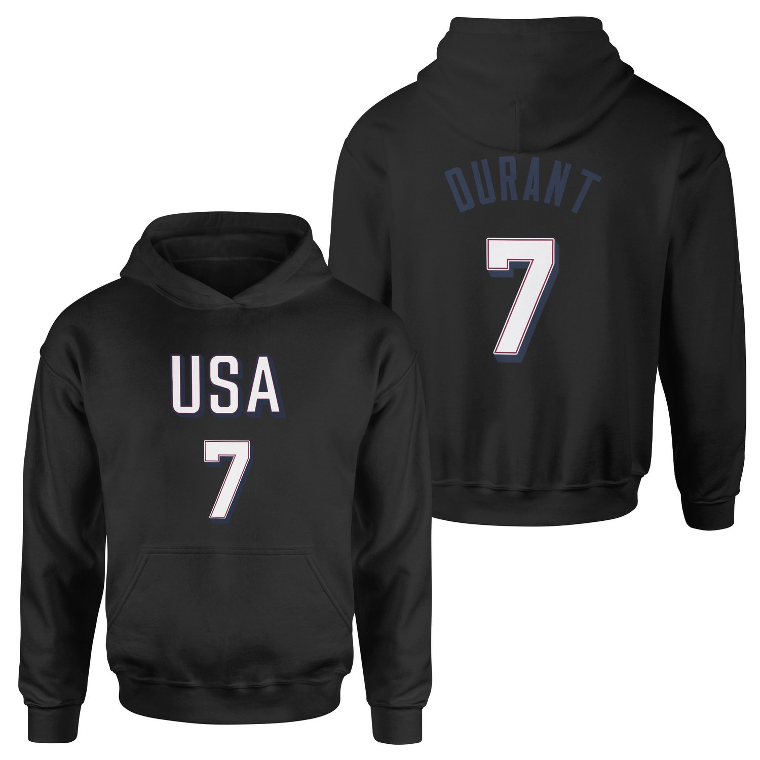 Kevin Durant Forma Hoodie XXL - Siyah