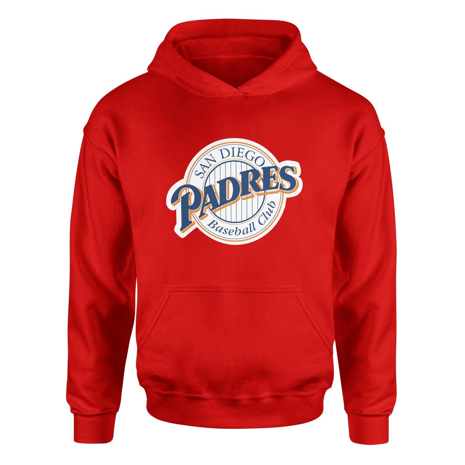 San Diego Padres Baseball Hoodie XXL - Kırmızı