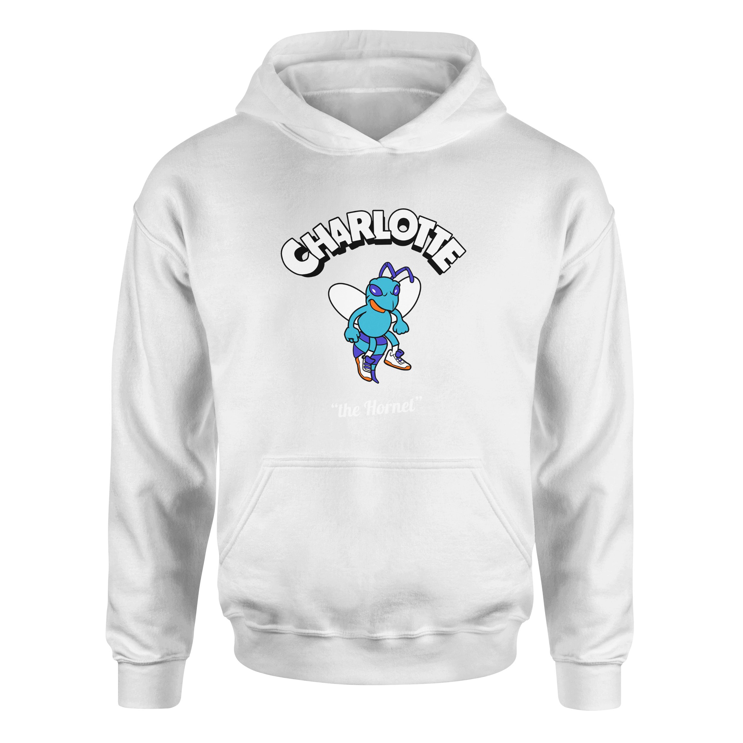Charlotte Cartoon Hoodie L - Beyaz