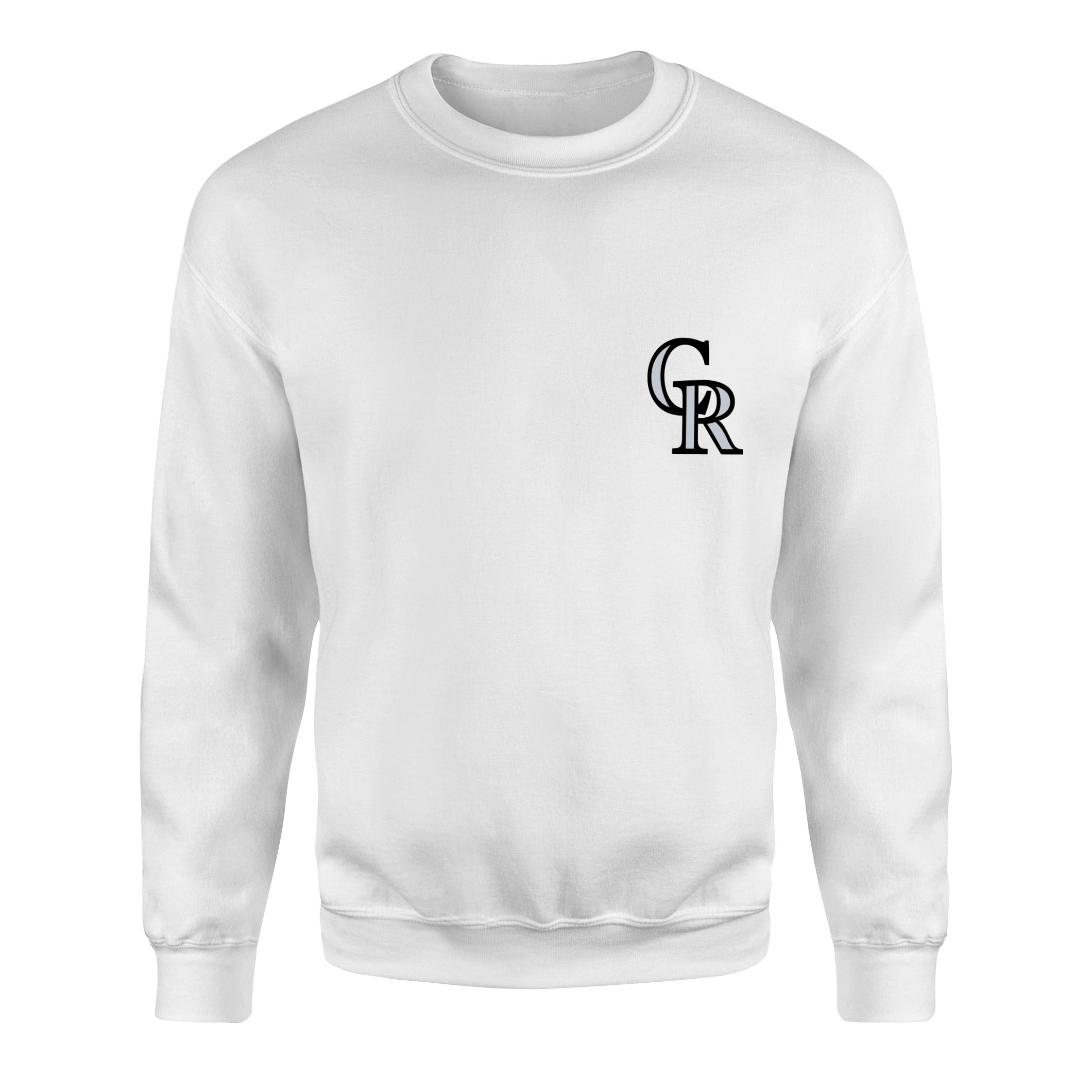Colorado Rockies Sweatshirt L - Beyaz