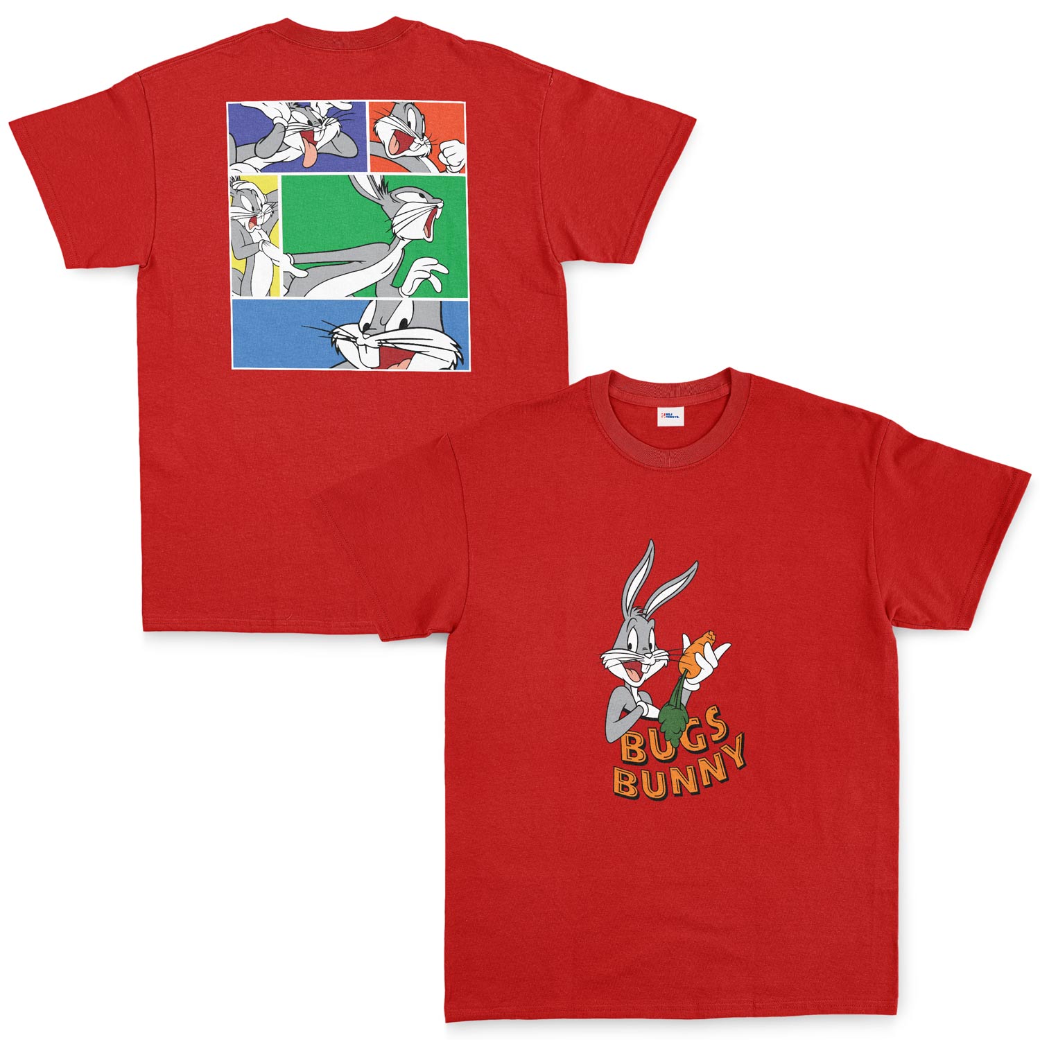 Bugs Bunny 360 Tişört L - Kırmızı