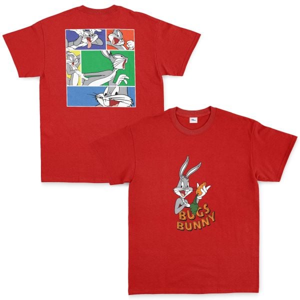 Bugs Bunny 360 Tişört L - Kırmızı