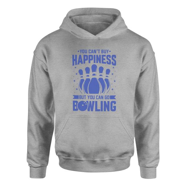 Go Bowling Hoodie M - Gri
