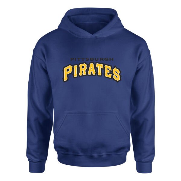 Pittsburgh Pirates Hoodie XL - İndigo Mavisi