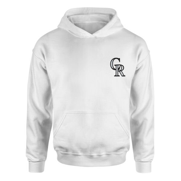 Colorado Rockies Hoodie XL - Beyaz