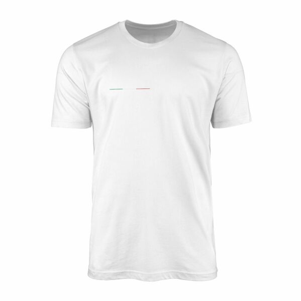 Charles Leclerc Cursive Illustration Tişört XXL - Beyaz
