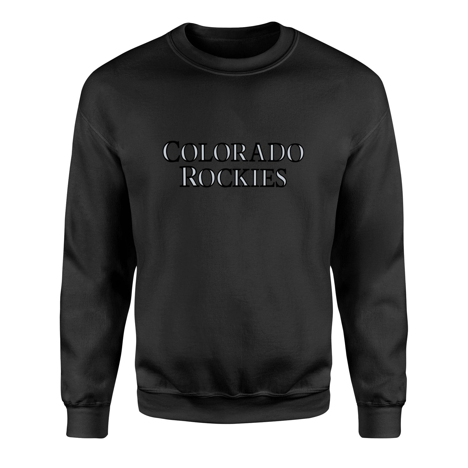Colorado ROCKIES Sweatshirt L - Siyah