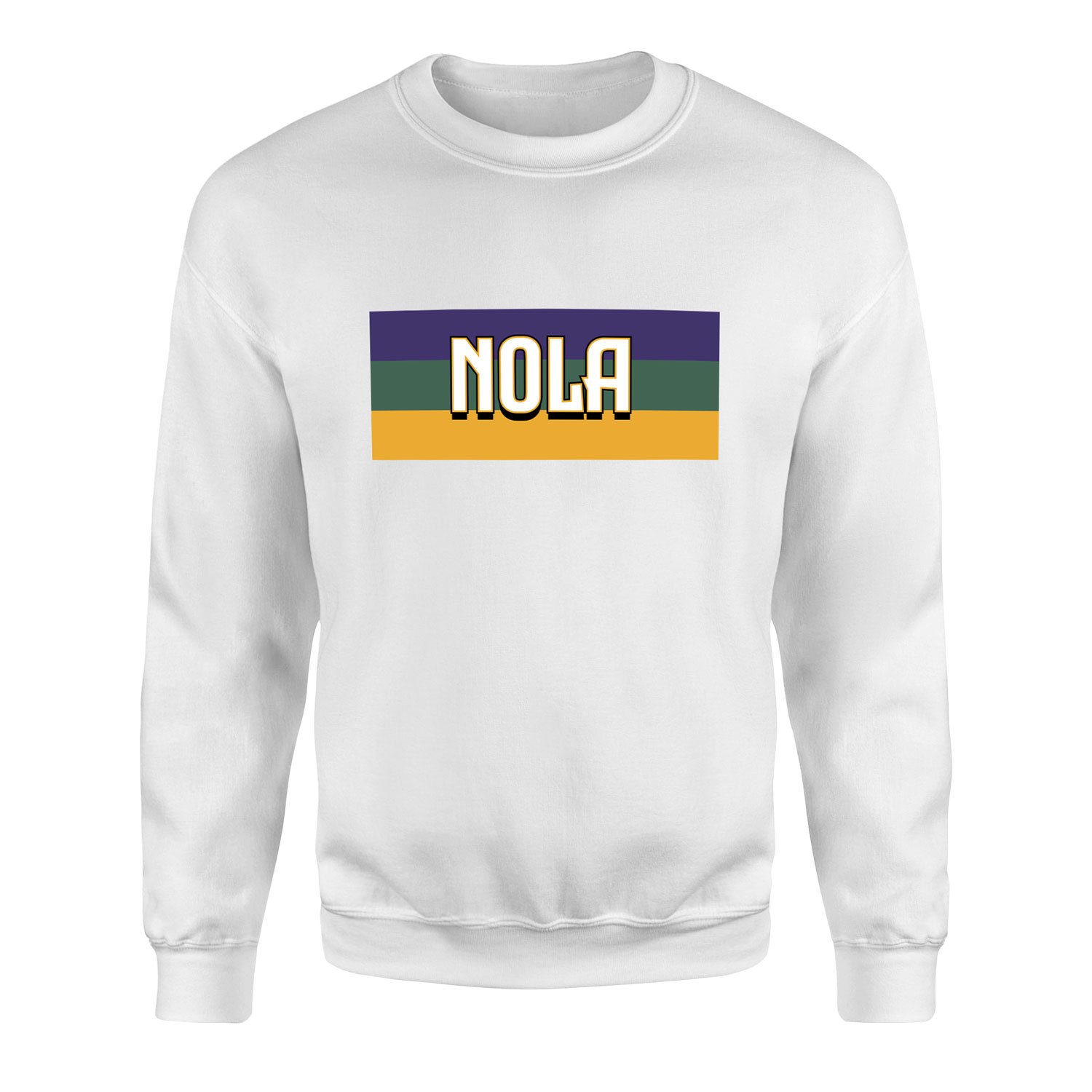 NOLA Sweatshirt M - Beyaz