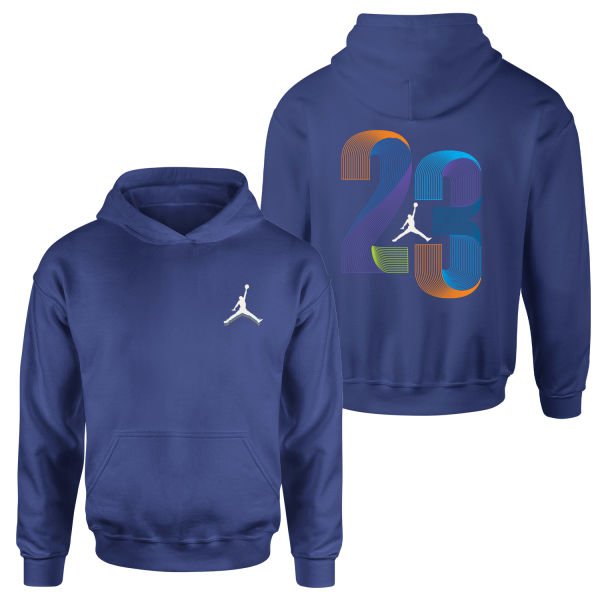 Air Jordan LC Hoodie XL - İndigo Mavisi