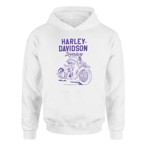 Harley-Davidson XIV Hoodie S - Beyaz