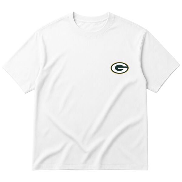 Green Bay Packers Oversize Tişört XL - Beyaz