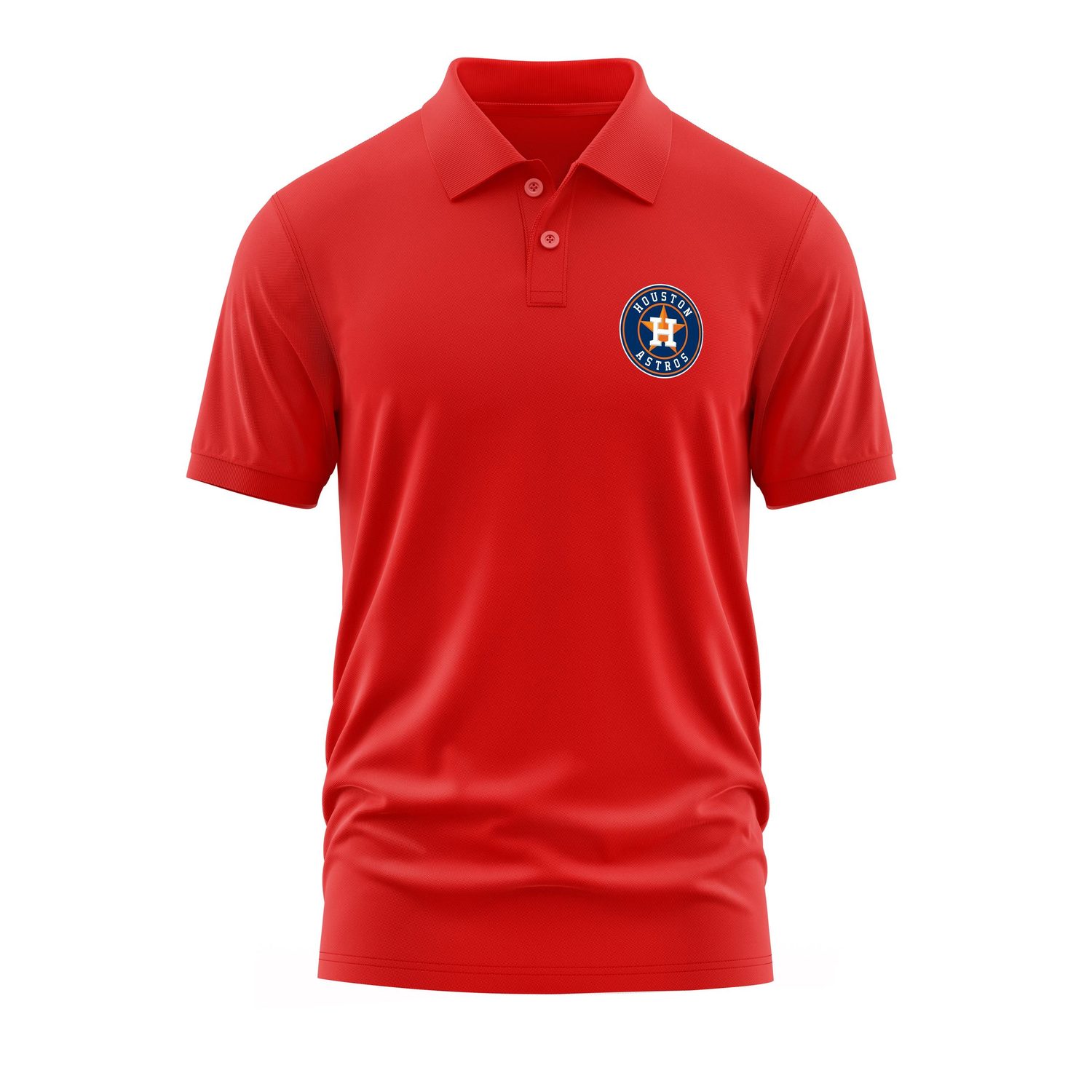 Houston Astros Polo Tişört XL - Kırmızı