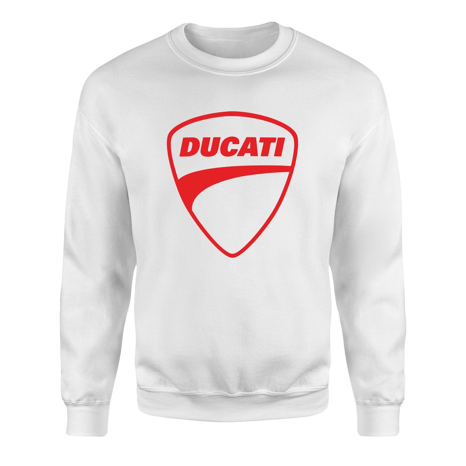 Ducati Shield Sweatshirt XL - Beyaz