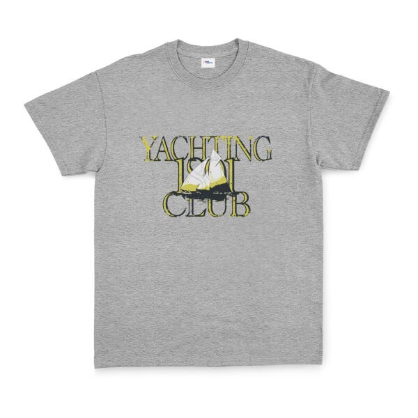 Yachting 1891 Club Tişört XL - Gri