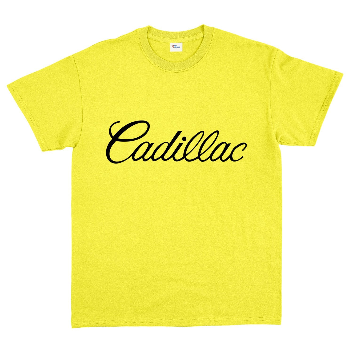 Cadillac Script Tişört S - Sarı