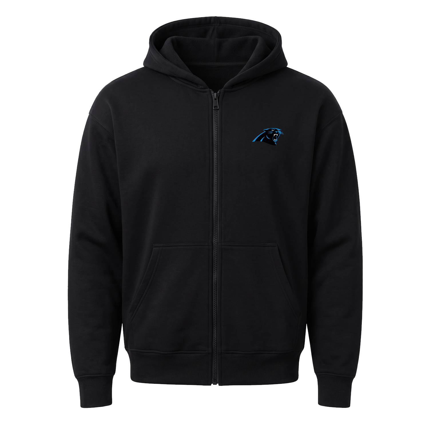 Carolina Panthers Fermuarlı Kapüşonlu Sweatshirt