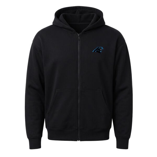 Carolina Panthers Fermuarlı Kapüşonlu Sweatshirt