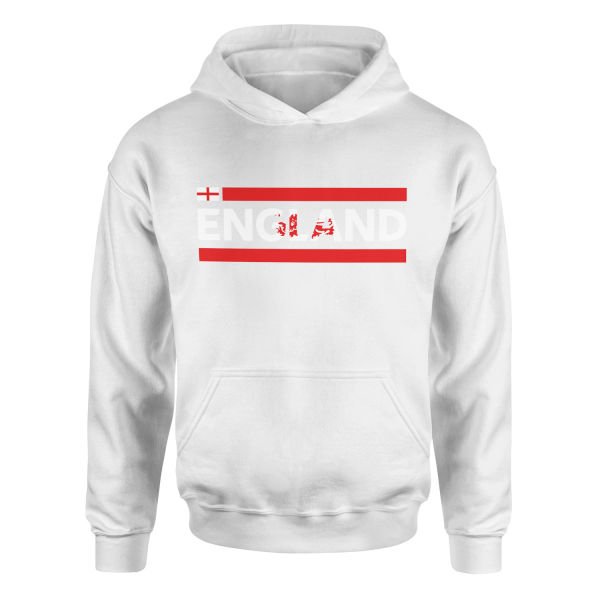 England Hoodie XL - Beyaz
