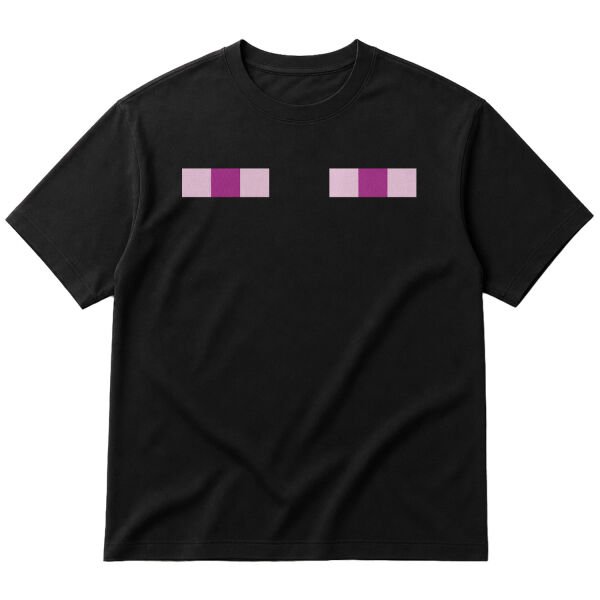 Enderman Oversize Tişört M - Siyah