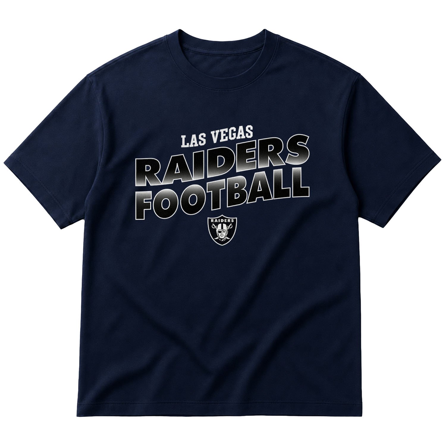 RAIDERS FOOTBALL Oversize Tişört XL - İndigo Mavisi