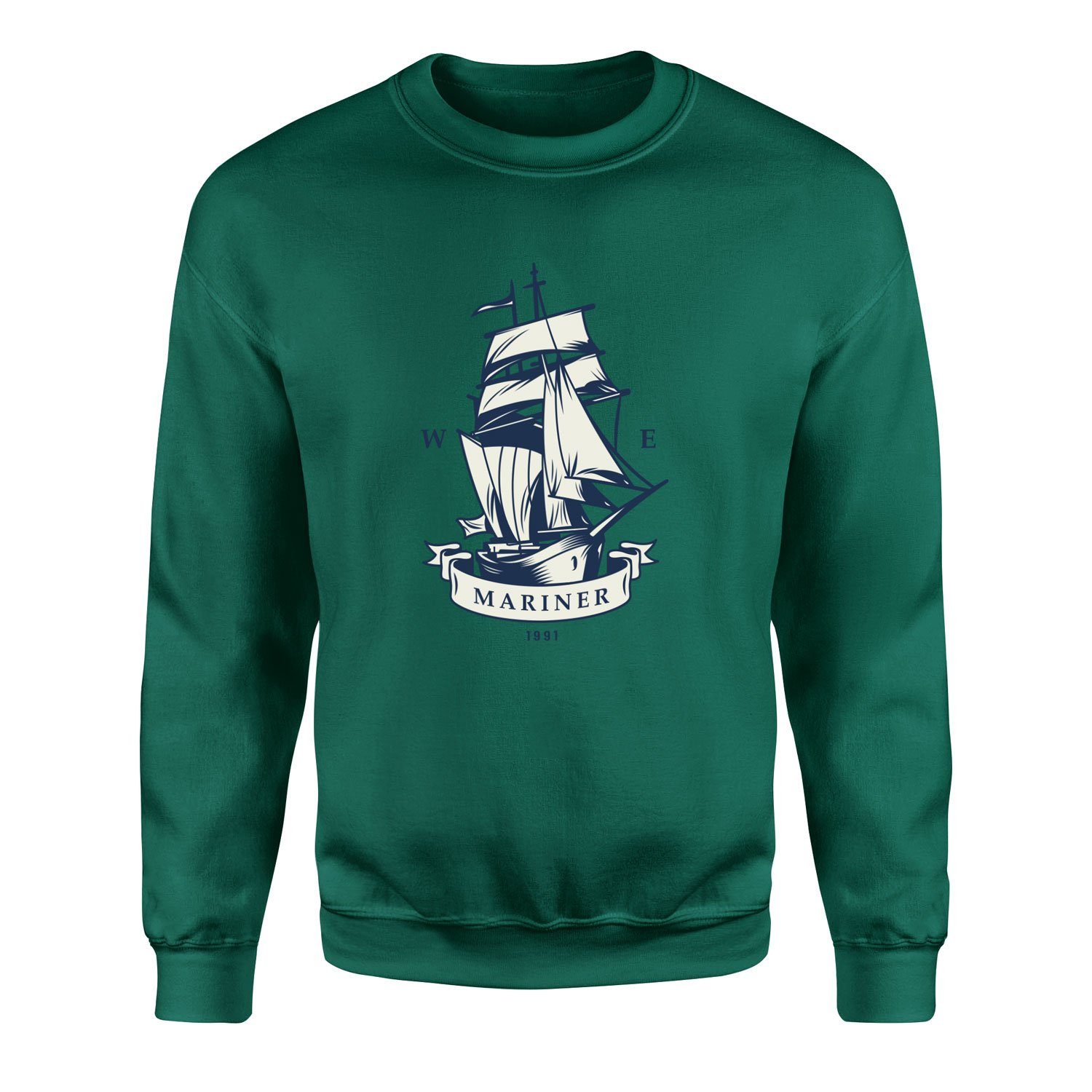 Mariner Denizci Sweatshirt XL - Nefti Yeşili
