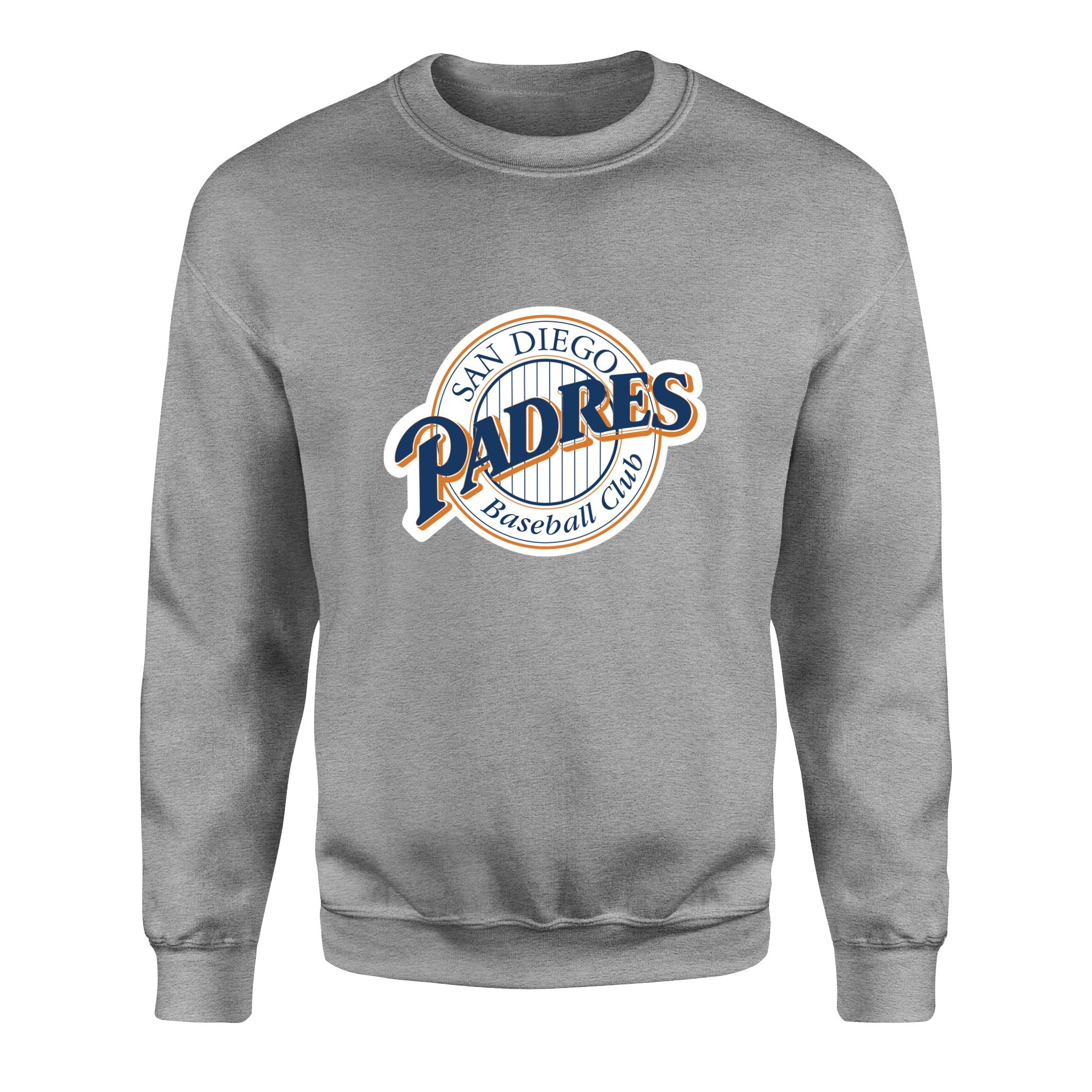 San Diego Padres Baseball Sweatshirt L - Gri