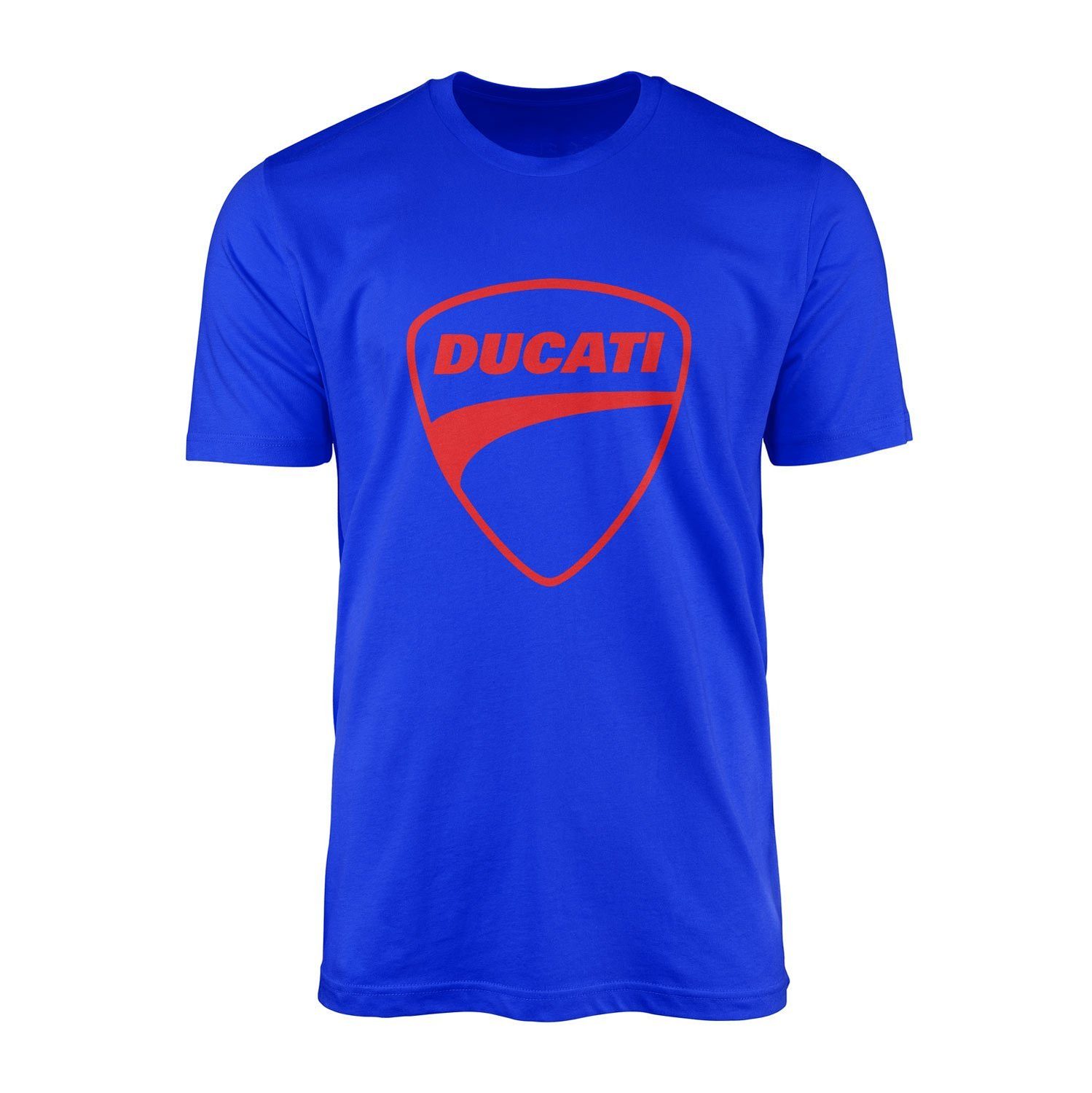 Ducati Shield Tişört XL - Mavi
