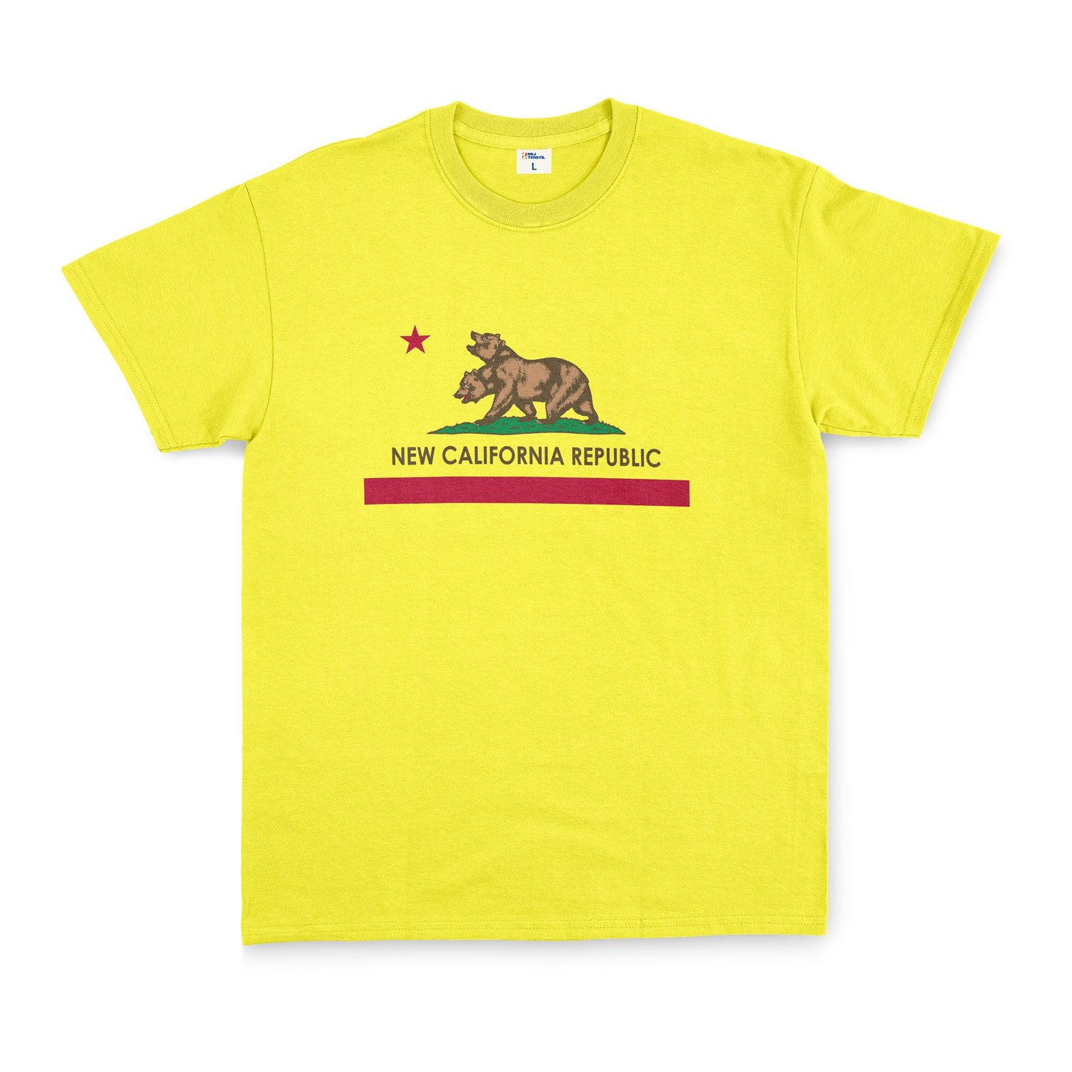New California Republic | Fallout Tişört XXL - Sarı
