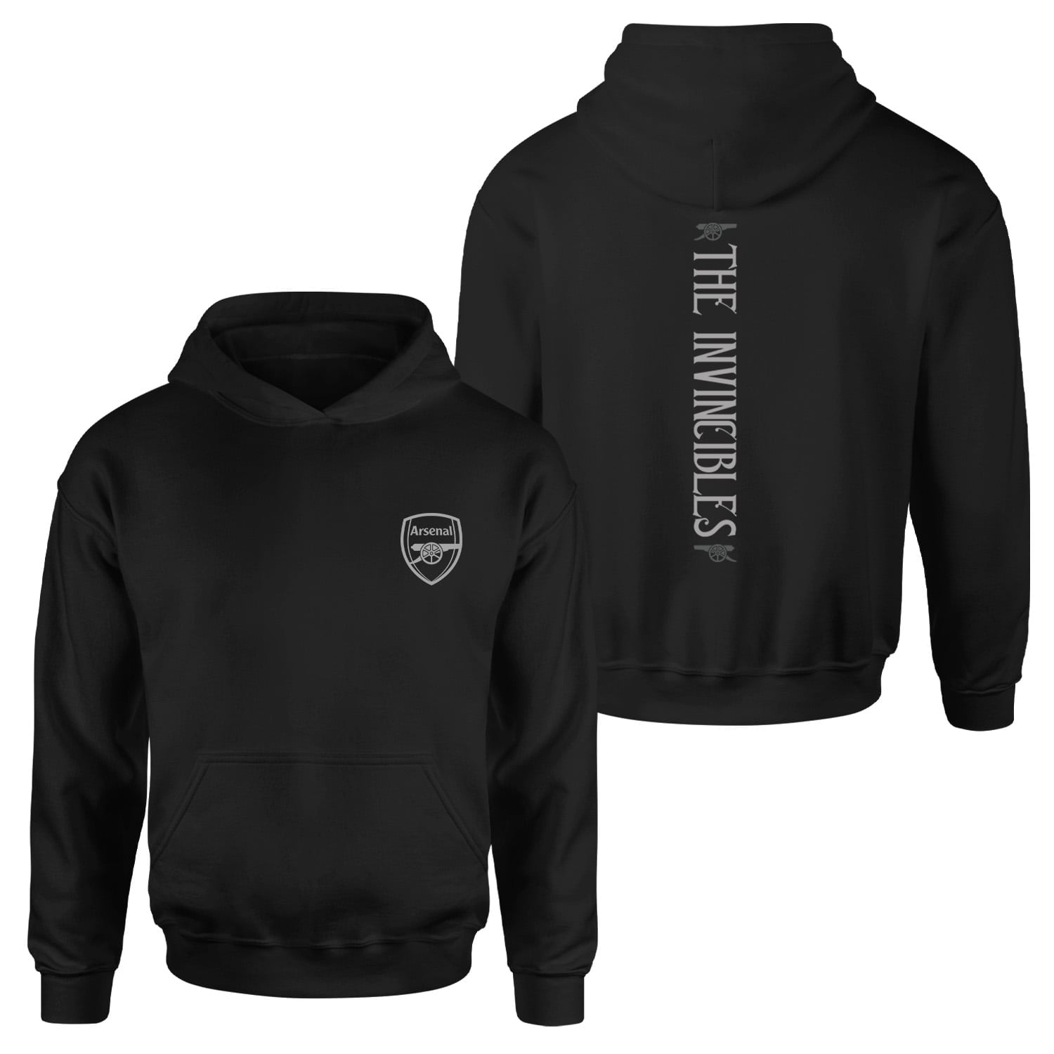 Arsenal Football Club | The Invincibles Hoodie XL - Siyah | OUTLET