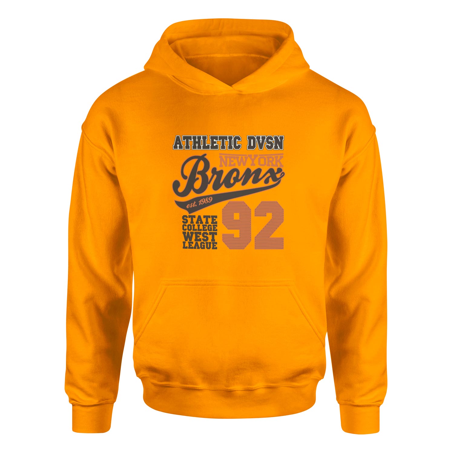 Athletic DVSN Bronx NY Hoodie