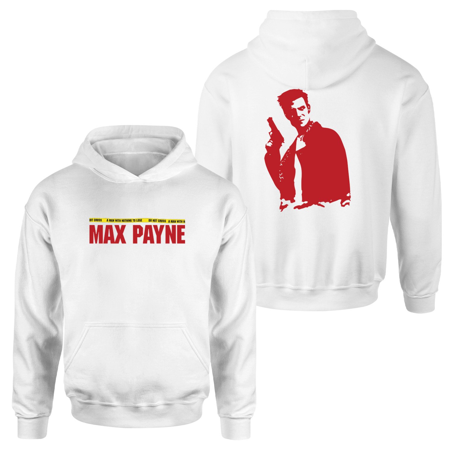 Max Payne Hoodie XXL - Beyaz