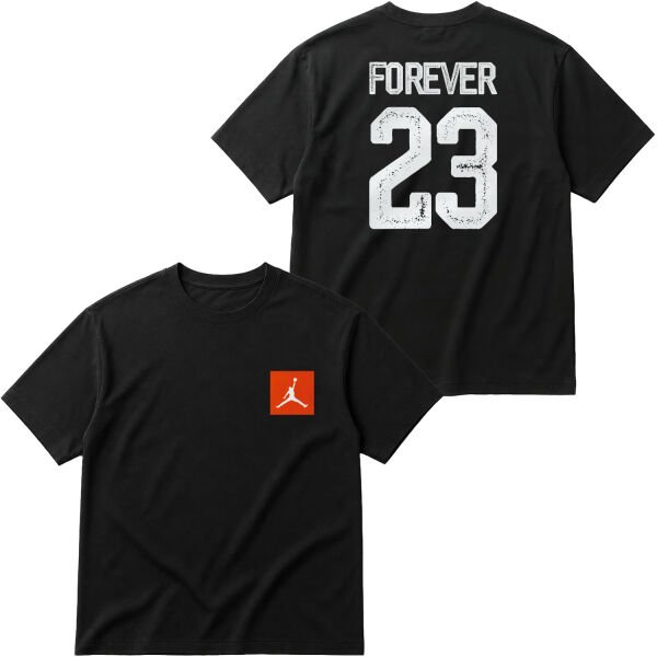 Air Jordan Forever 23 Oversize Tişört M - Siyah