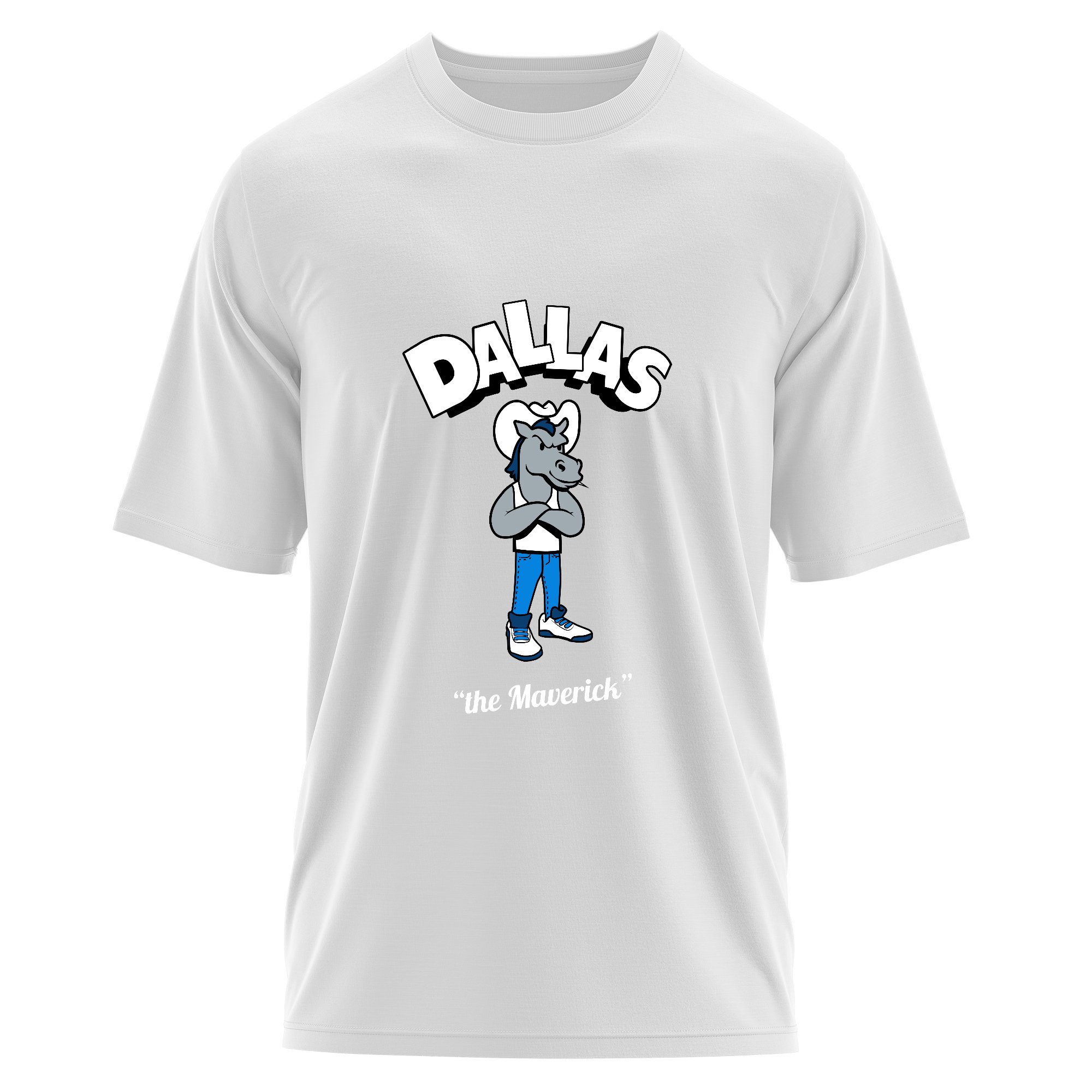 Dallas Cartoon Oversize Tişört