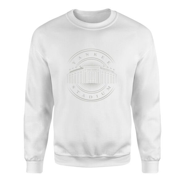Yankee Stadium Sweatshirt M - Beyaz