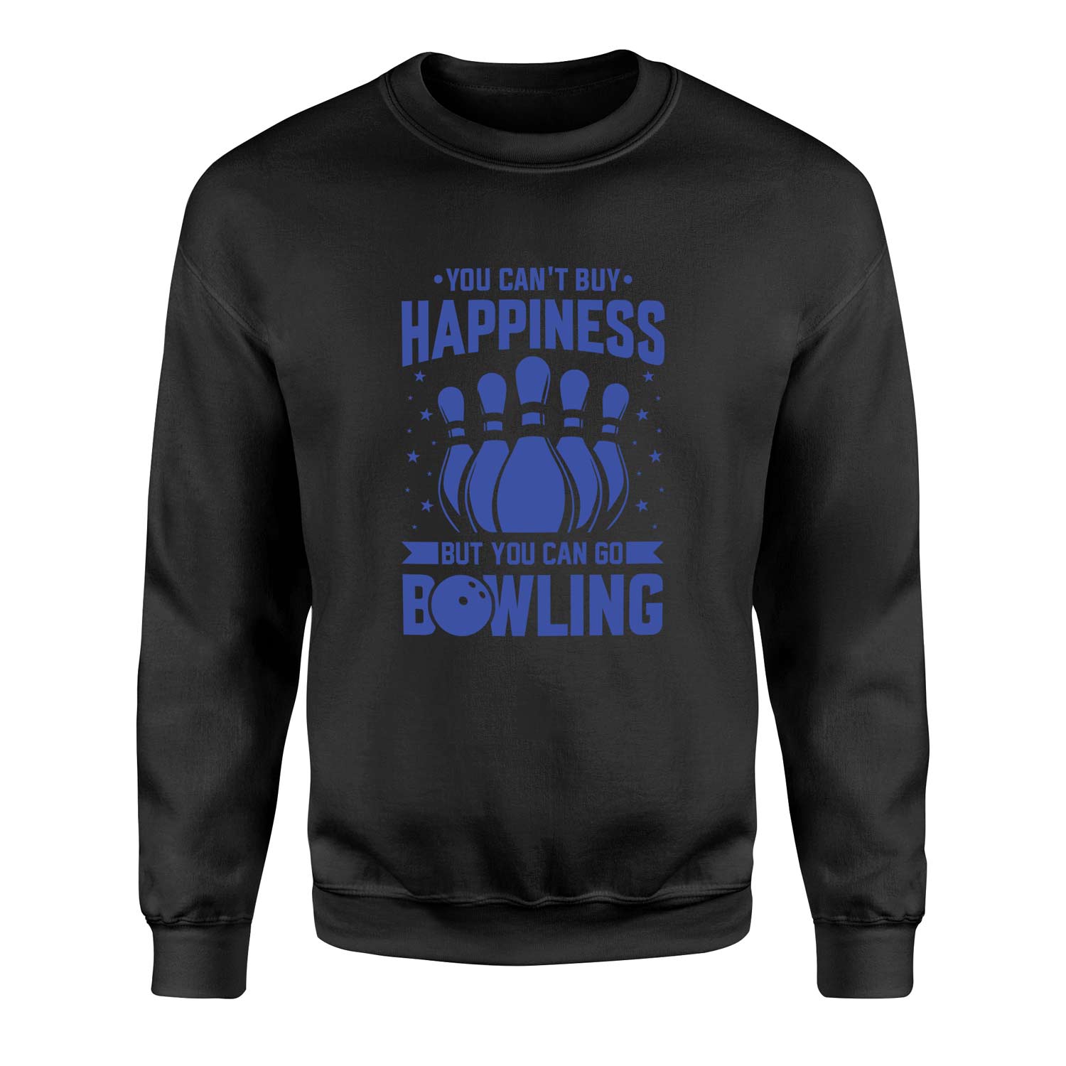 Go Bowling Sweatshirt S - Siyah