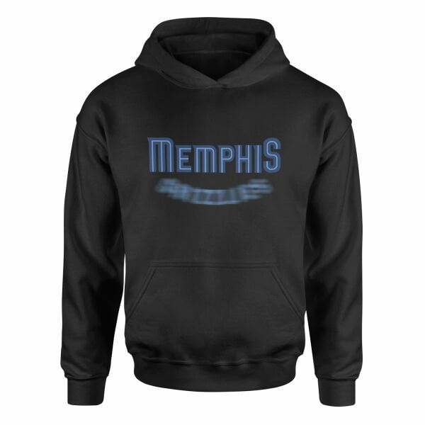 Memphis Hoodie M - Siyah