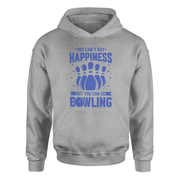 Go Bowling Hoodie XL - Gri