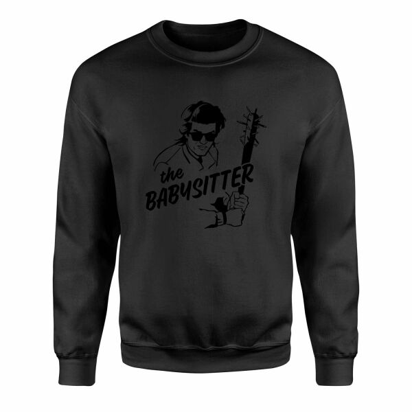 The Babysitter Sweatshirt M - Siyah